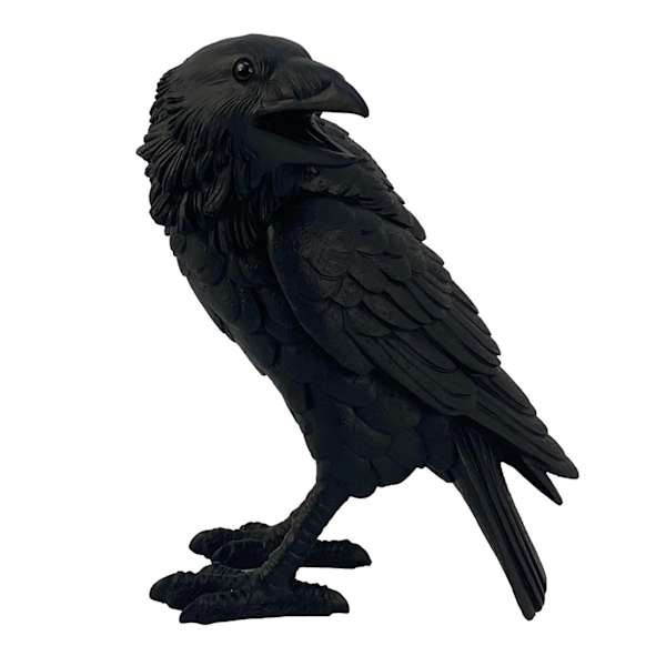 Halloween Black Crow Decor At Home, Resin | At Home