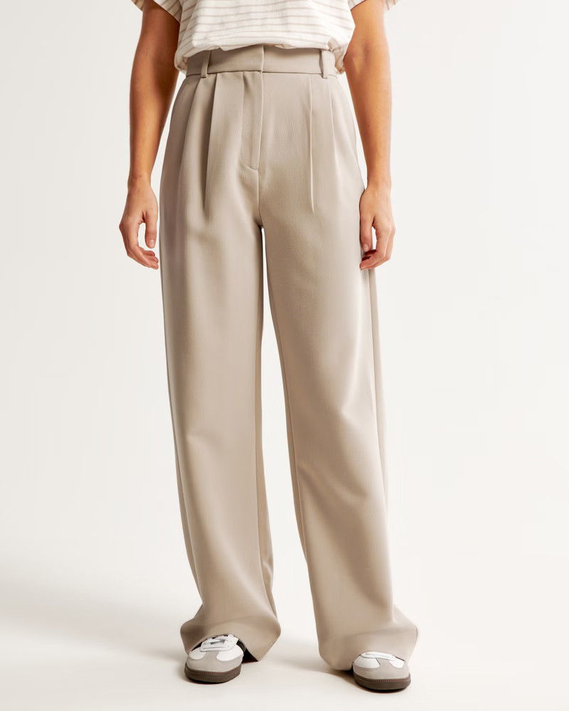 A&F Sloane Tailored Pant | Abercrombie & Fitch (US)