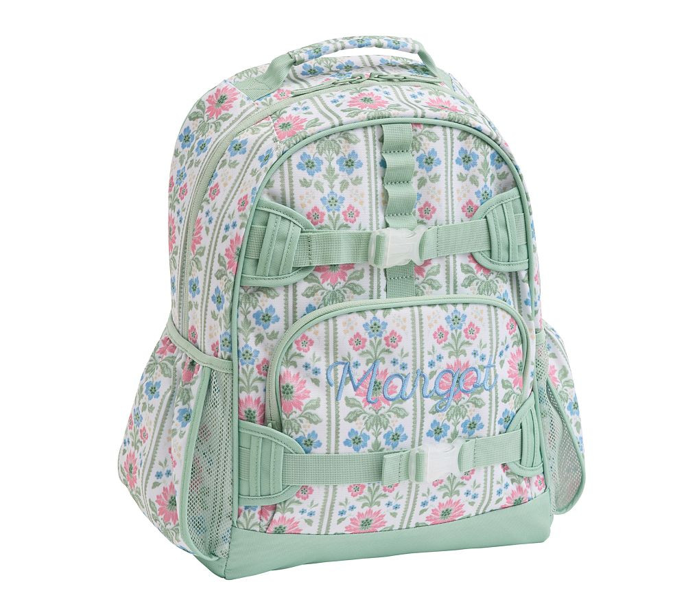 Hill House Home Floral Stripe Mackenzie Backpack | Pottery Barn Kids