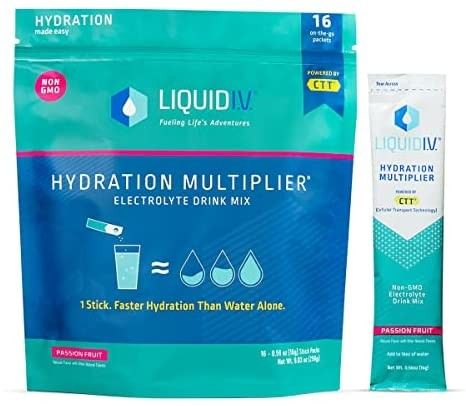 Liquid I.V. Hydration Multiplier - Passion Fruit - Hydration - Bachelorette Party Gifts | Amazon (US)