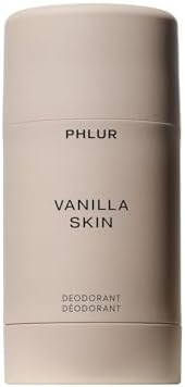 PHLUR Vanilla Skin Natural Deodorant, 1.76 Oz - Aluminum Free | Deodorant for Women & Men, Long L... | Amazon (US)