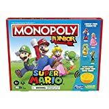Monopoly Junior Super Mario Edition Board Game, Fun Kids' Game Ages 5 and Up, Explore The Mushroo... | Amazon (US)