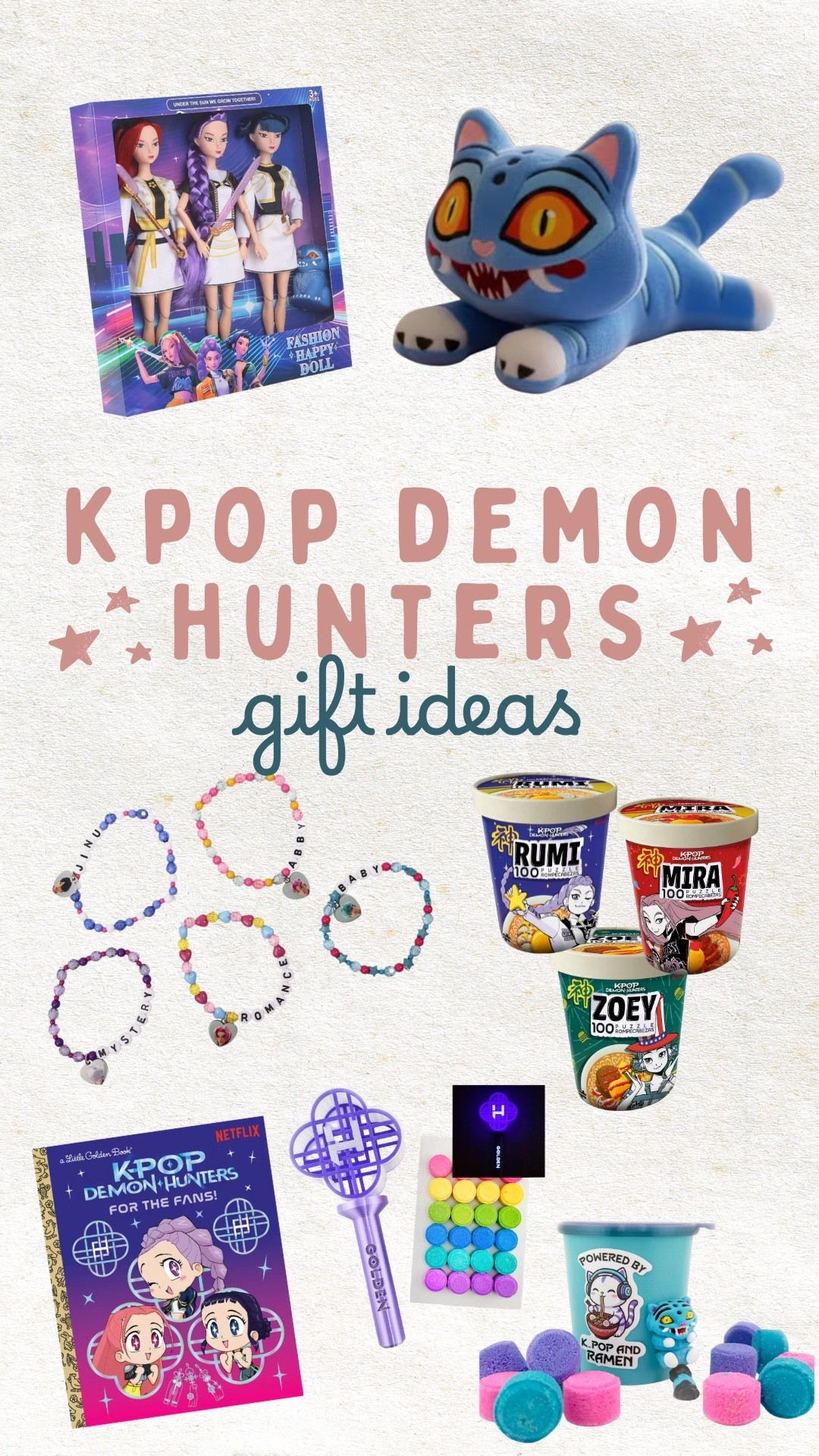 Kpop demon hunters gift ideas 

#LTKGiftGuide #LTKKids #LTKHoliday