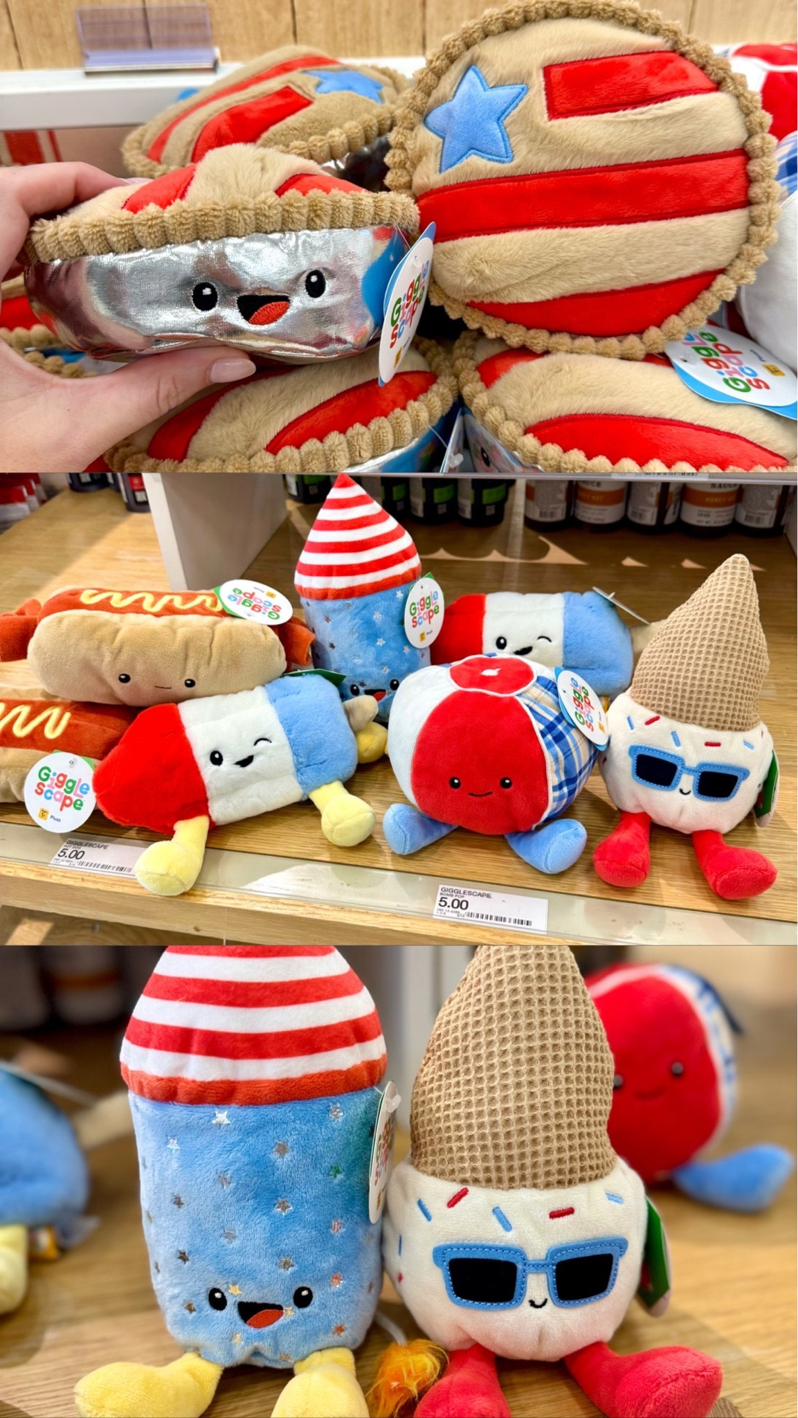 Cutest $5 Americana plush toys! ❤️🤍💙

#LTKKids #LTKBaby #LTKHome