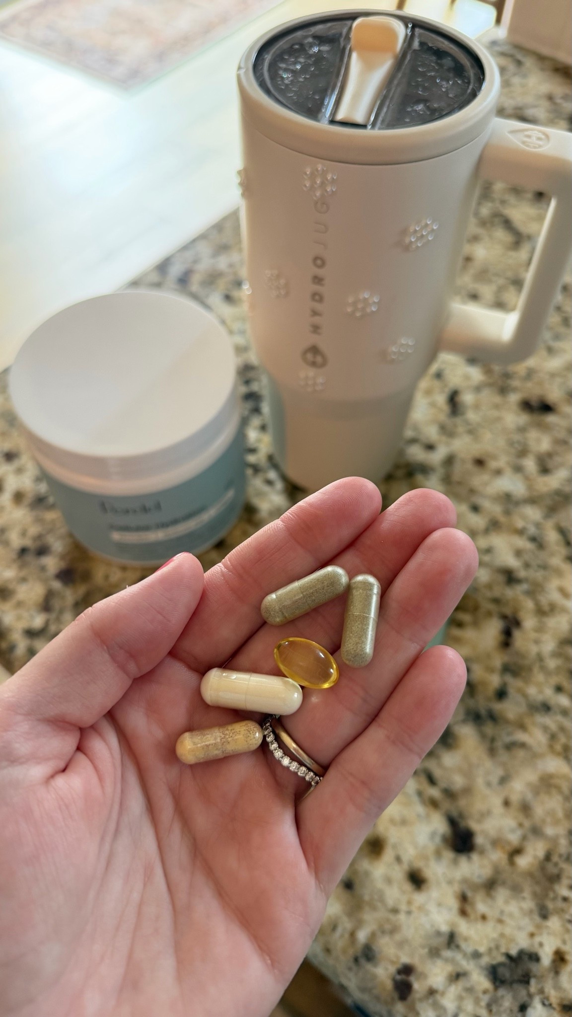 Morning routine vitamins & hydration

#LTKdayinmylife #LTKmorningroutine #LTKselfcare