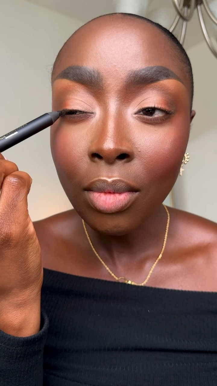 Using the NARS shadow stick in black as an eyeliner. 

#LTKBeauty #LTKFindsUnder50