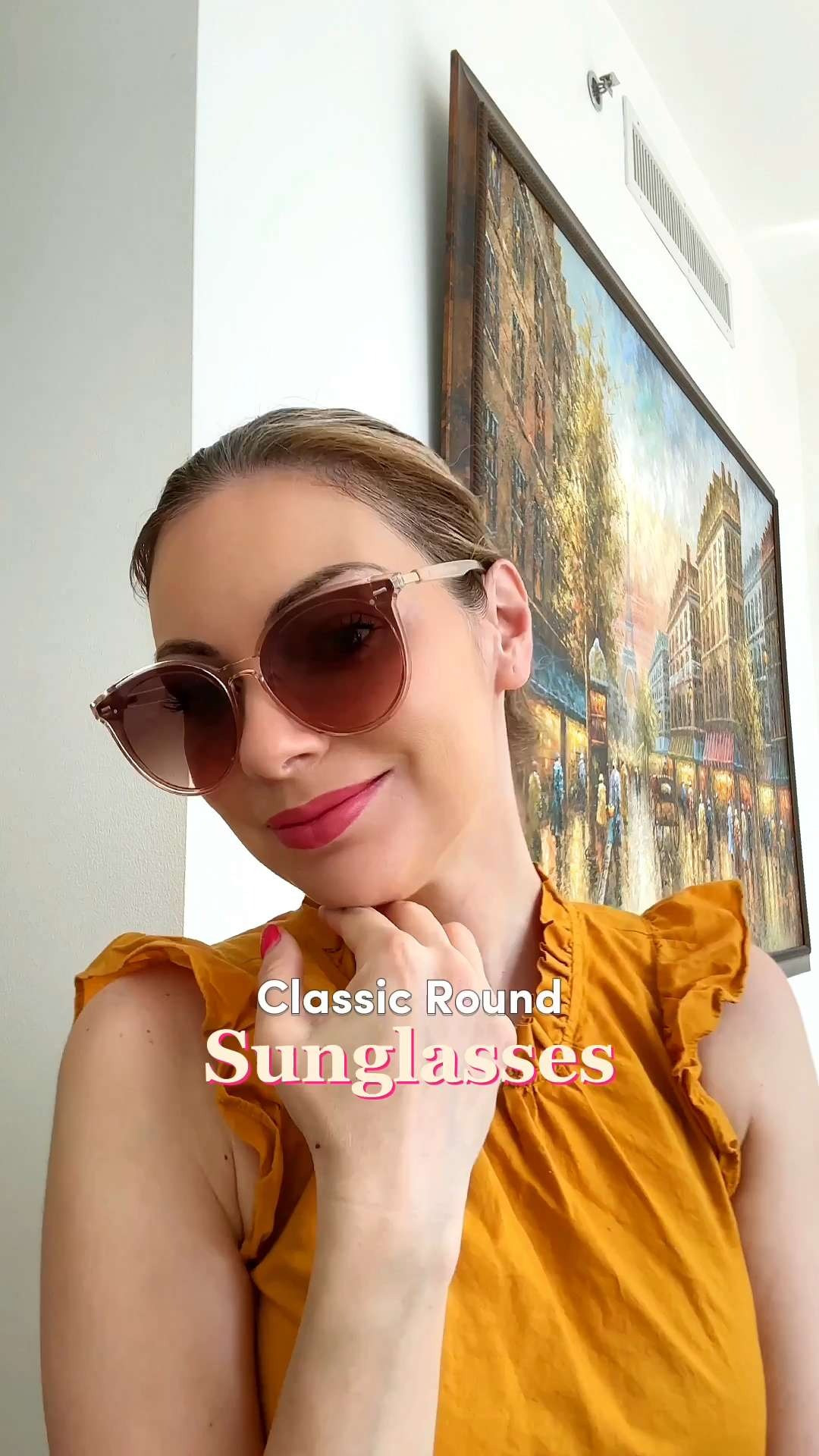 Effortless chic is just a pair of shades away 🕶️ The Sojos Classic Round Sunglasses are the ultimate style hack for achieving that high-end designer look without the high-end price tag. Great gift ideas for the trendsetter who loves a retro 70s vibe but demands modern eye protection and durability ✨ #RetroStyle #PolarizedSunglasses #SummerEssentials  #SojosVision #StreetStyle 

#LTKgrwm #LTKootd