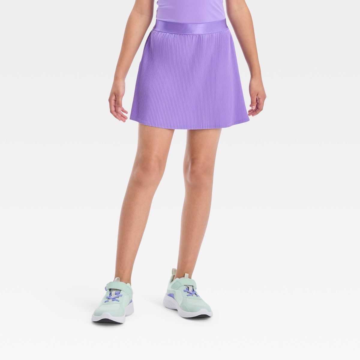 Girls' Pleated Woven Skort - All In Motion™ | Target