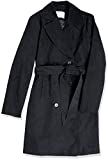 Amazon Essentials Women's Relaxed-Fit Water-Resistant Trench Coat, Black, Small | Amazon (US)