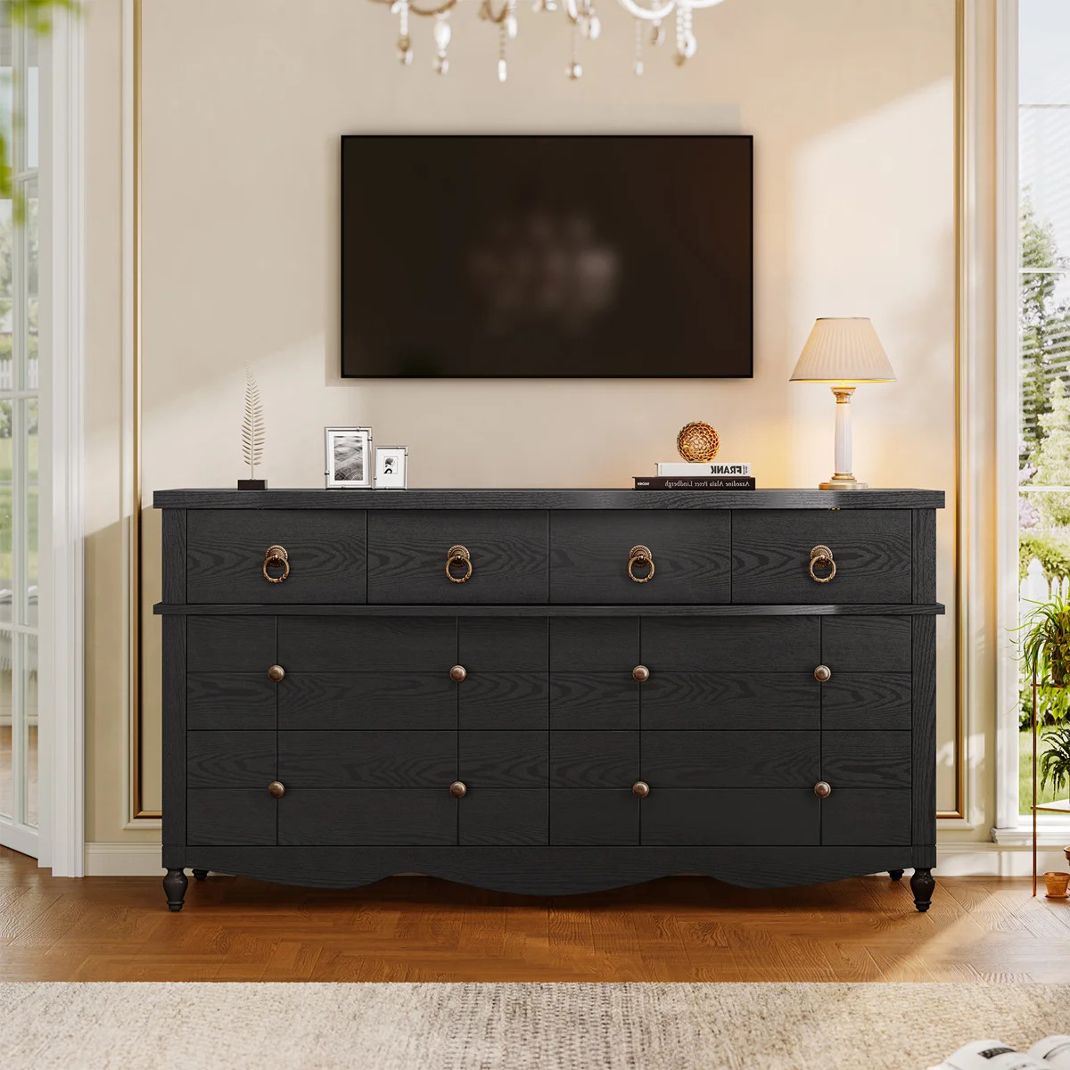 52" W 7 Drawer Dresser Chest of Drawers for Bedroom Living Room | Wayfair North America