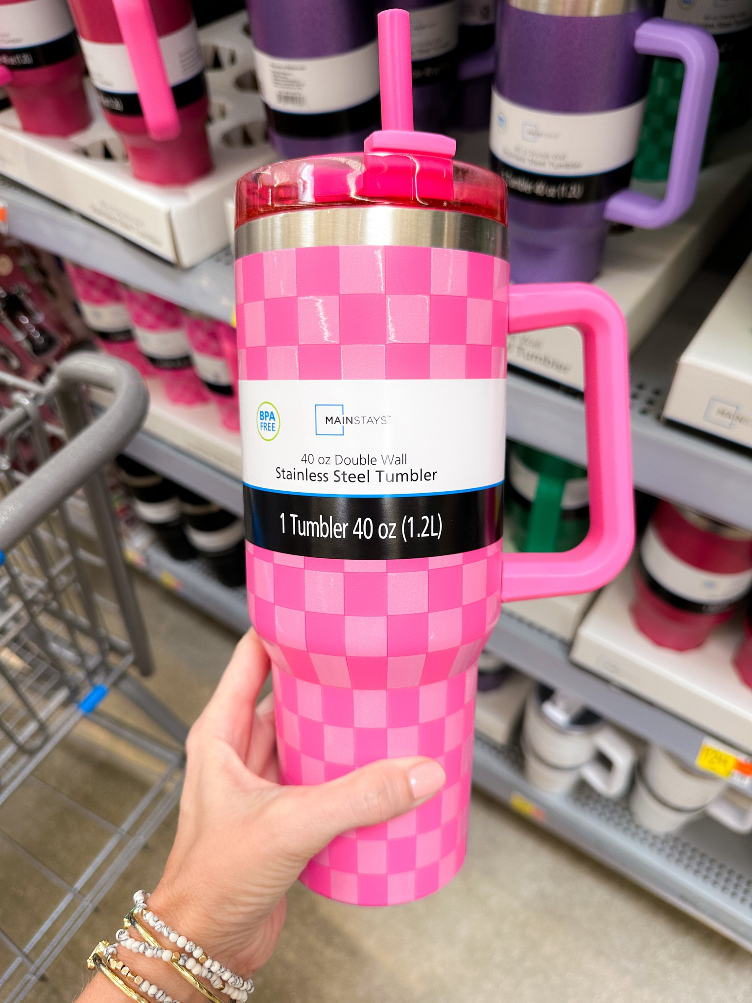 40 oz Stainless Steel Tumbler with Straw and Handle, Double Wall Insulated at Walmartt

#LTKStyleTip #LTKTravel