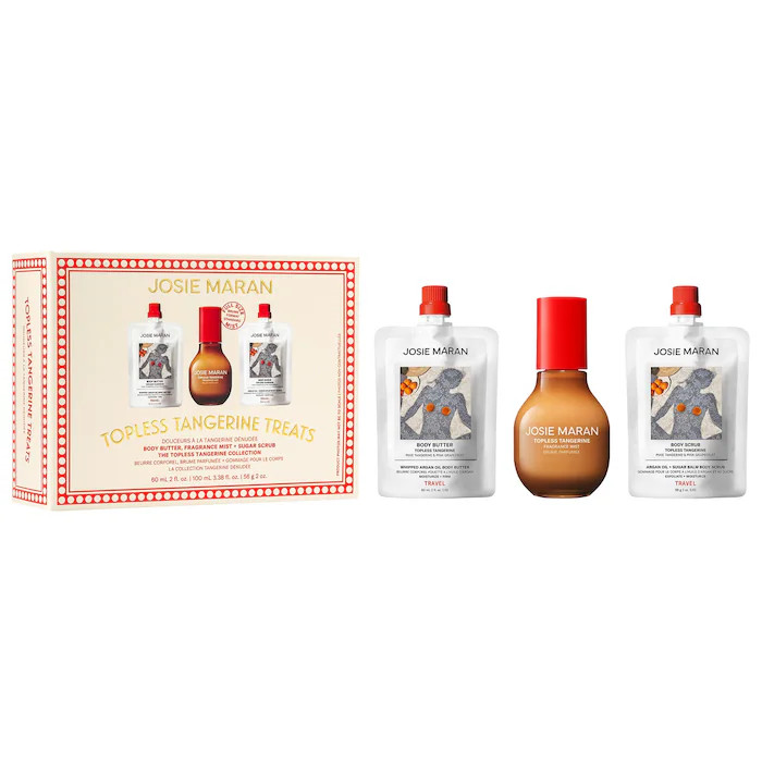 Topless Tangerine Treats Body Butter, Fragrance Mist, Sugar Scrub Gift Set | Sephora (US)