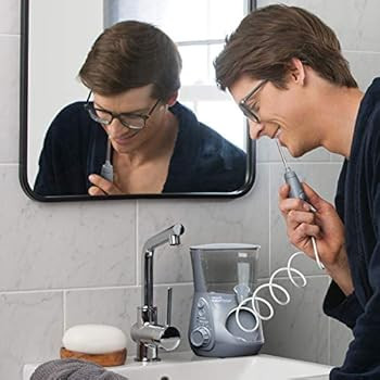 Aquarius Water Flosser Professional For Teeth, Gums, Braces, Dental Care, Electric Power With 10 ... | Amazon (US)