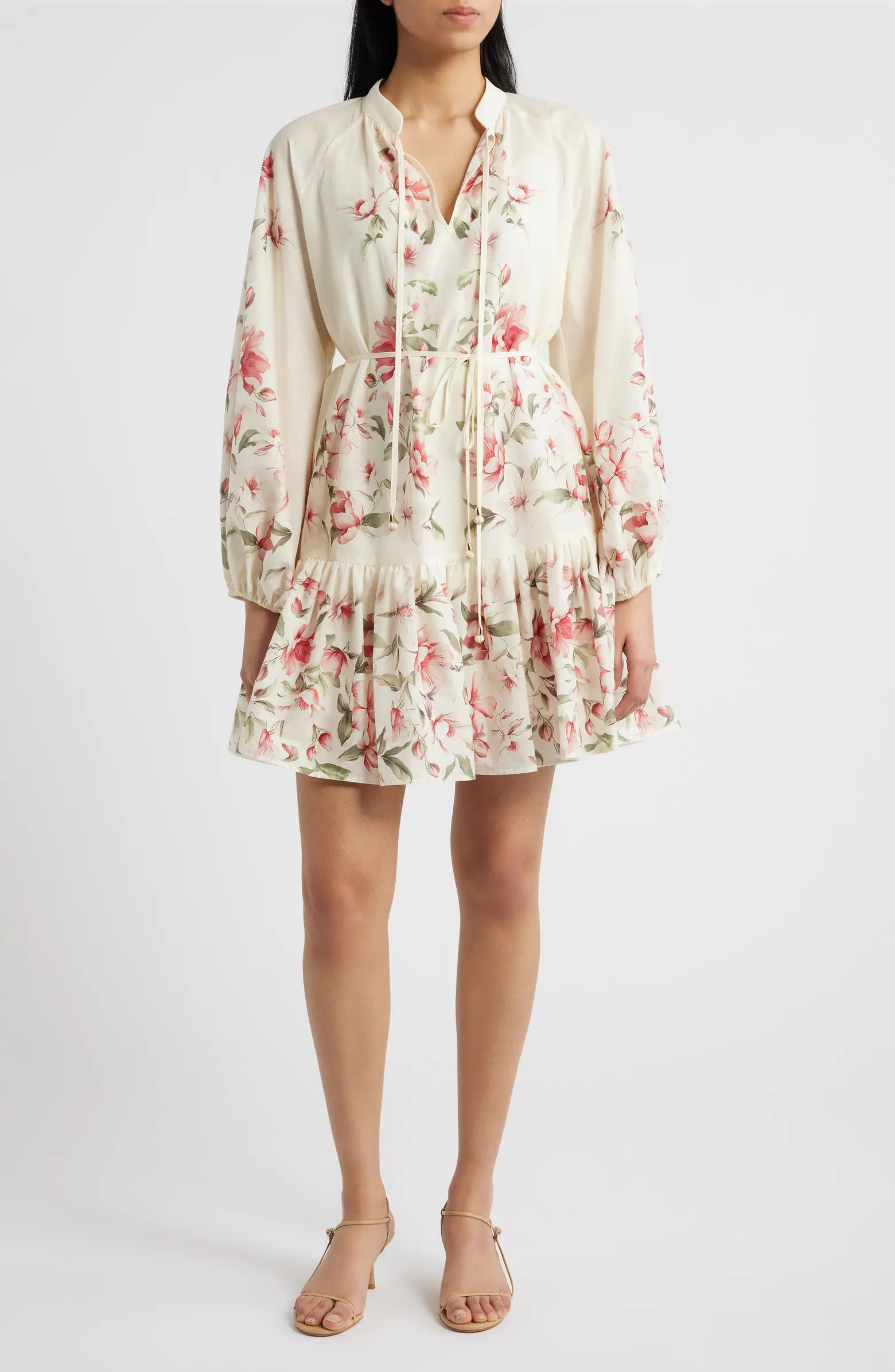 Floral Print Long Sleeve Dress | Nordstrom