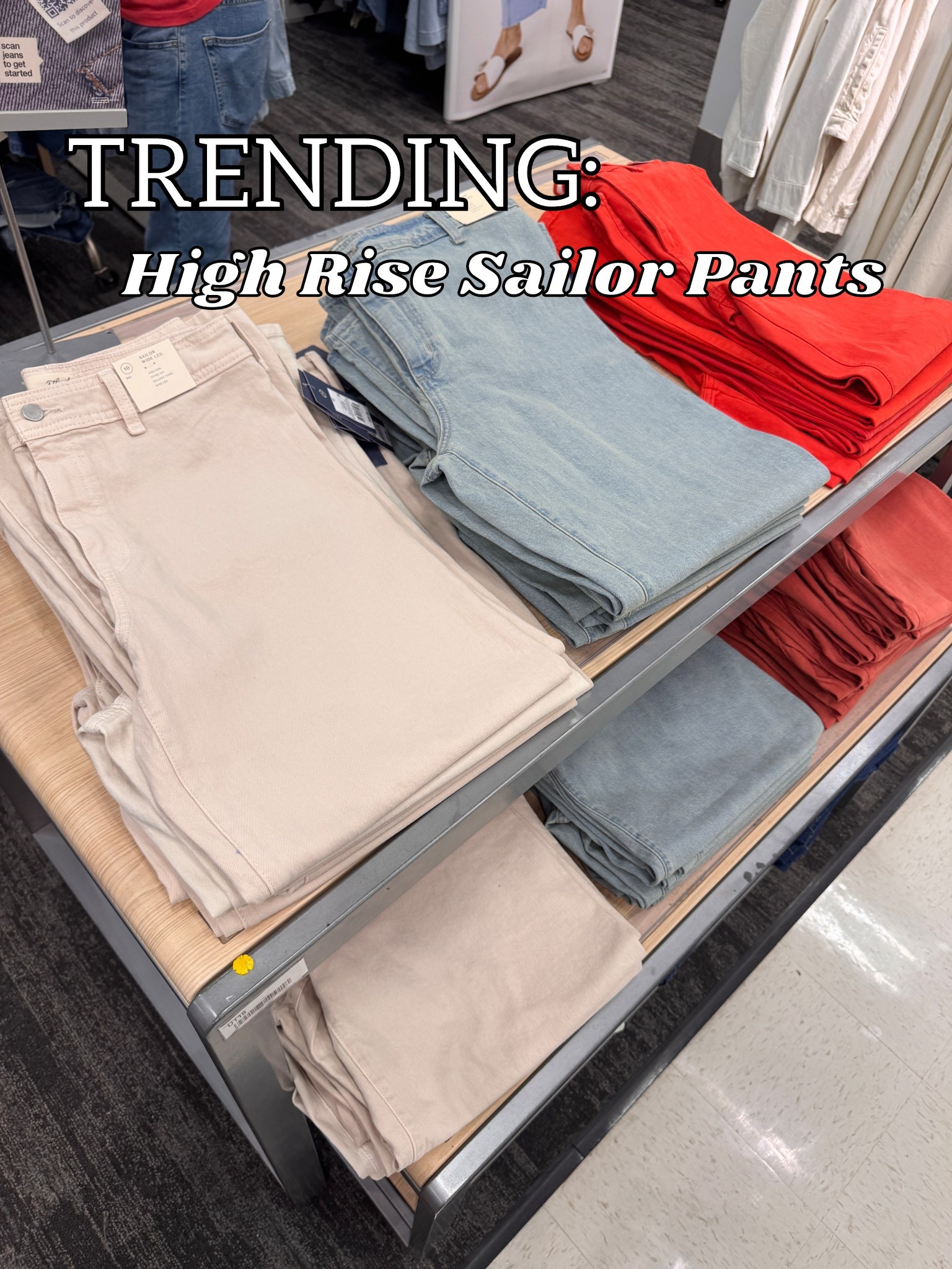 High Rise Sailor Pants
Several colors to choose from - perfect for summer, paired with a tee or lightweight sweater  

#LTKWorkwear #LTKStyleTip #LTKSummerEdit