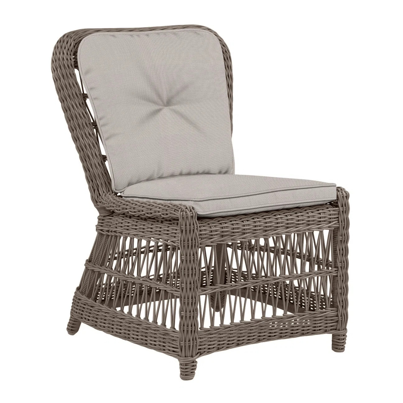 Southampton Patio Dining Side Chair with Cushion (Set of 2) | Wayfair North America