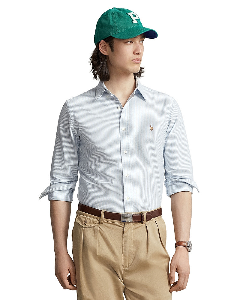 Polo Ralph Lauren Classic Fit Long Sleeve Cotton Oxford Button Down Shirt | Bloomingdale's (US)