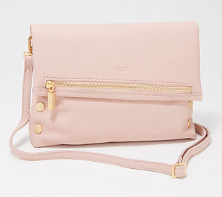 Hammitt Convertible Foldover Leather Crossbody - VIP MED | QVC