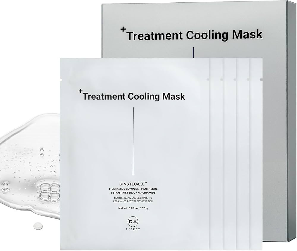 DA EFFECT Cooling Treatment Mask, Soothing Face Mask for After Sun Care, Stressed Sensitive Skin,... | Amazon (US)
