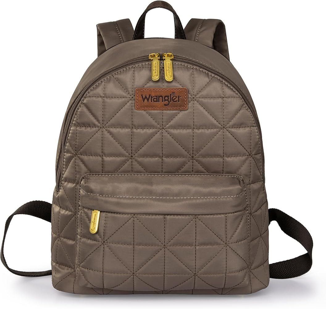 Montana West × Wrangler Backpack Purse for Women Quilted Backpack for Travel | Amazon (US)