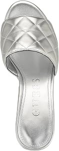 GUESS Women's Yanni Heeled Sandal | Amazon (US)