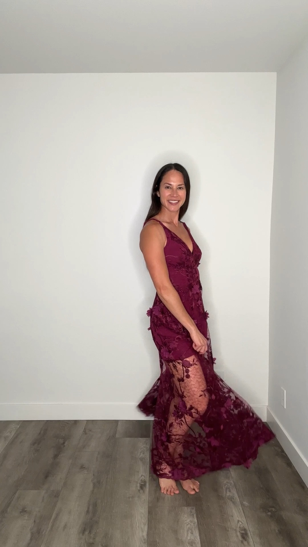 I’m obsessed with this dress. I love the lace, the length, and the fit. I’m 5 foot eight and a size 4/Small. I’ve always been a big fan of this brand of dresses. I’ve worn their dresses in the past and I’ve received tons of compliments. This romantic dress makes me feel young and is a great choice for a wedding guest .🥰

#LTKWedding #LTKOver40 #LTKParties
