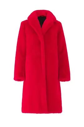 Daphnee Faux Fur Coat | Rent the Runway