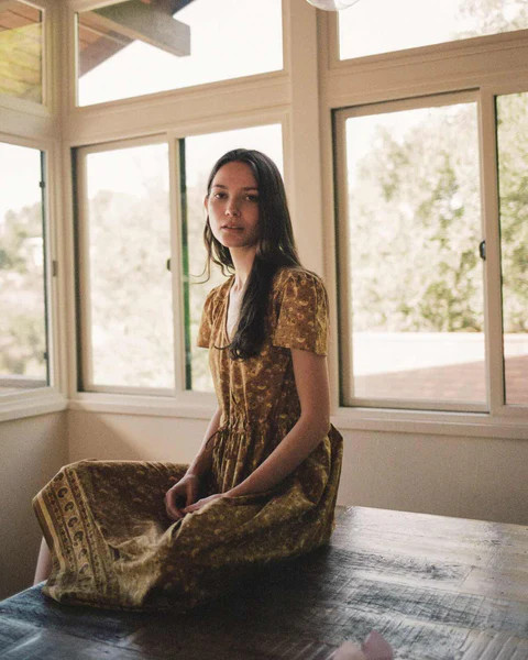 The Dawn Dress | Goldenrod | Christy Dawn