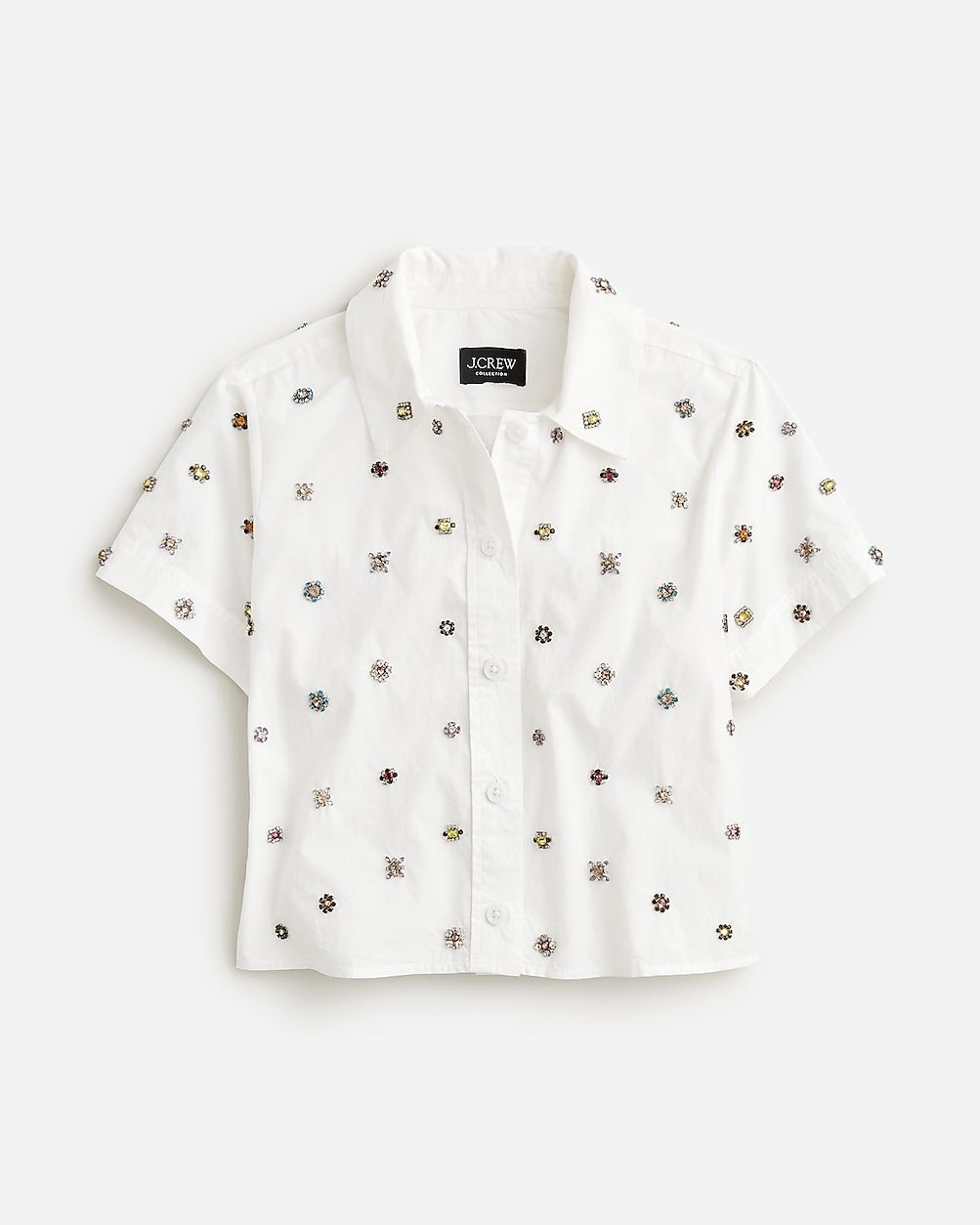 Collection gamine jewel shirt | J.Crew US
