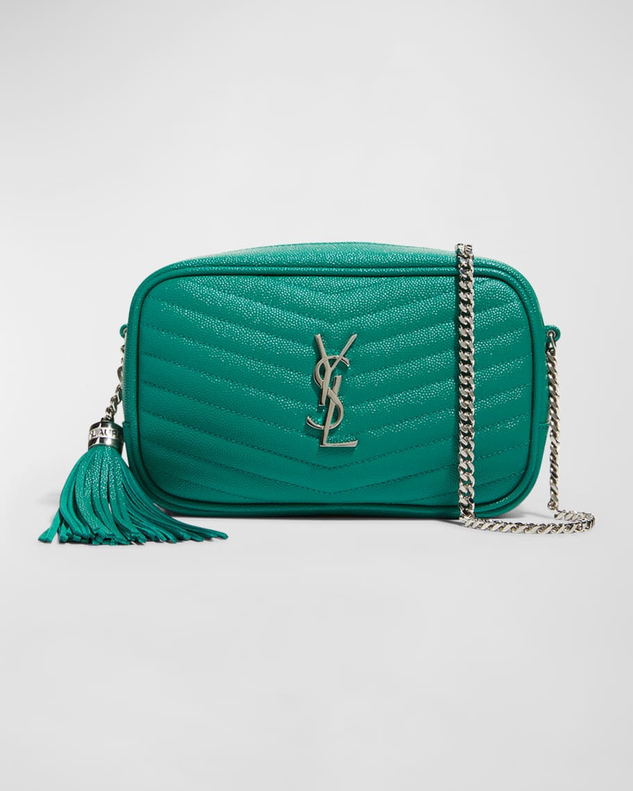 Saint Laurent Lou Mini Monogram YSL Quilt Calf Camera Bag | Neiman Marcus