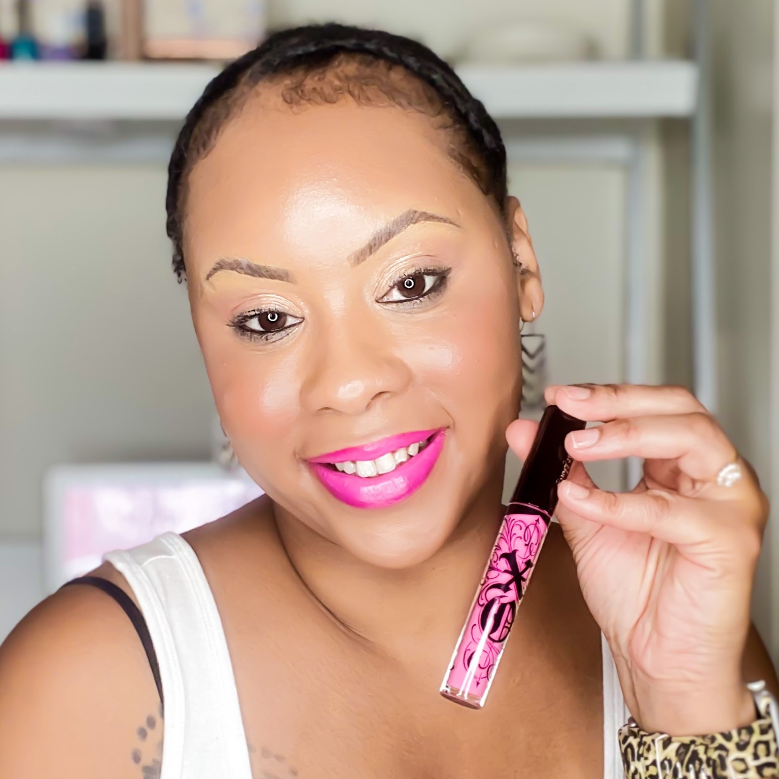 Good Morning loves ☕️

This color is so pretty! 💖💖 I don’t apply too much because a little of it goes a long way. I love how cream & buttery it is and it isn’t sticky. I would love to purchase more from Kat Von D’s Vinyl Lip Cream collection.
It is currently on SALE for $10 reg. Price $20.. run don’t walk! Before this amazing deal ends.

#LTKunder50 #LTKbeauty #LTKSale