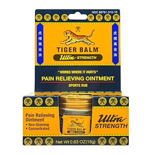 Tiger Balm Ultra Strength 0.63 oz (Pack of 2) | Amazon (US)