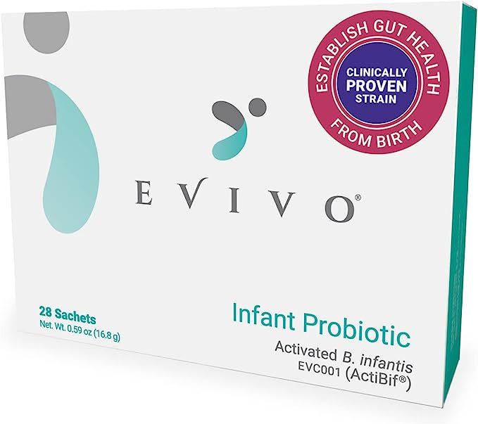 Evivo Probiotic for Baby, Refill – Baby Probiotics 0-6 Months – Probiotic B. infantis EVC001 ... | Amazon (US)