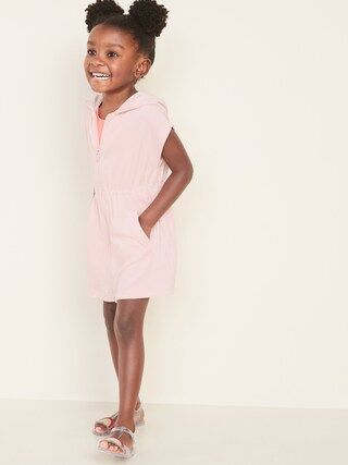 Hooded Loop-Terry Swim Cover-Up for Toddler Girls | Old Navy (US)