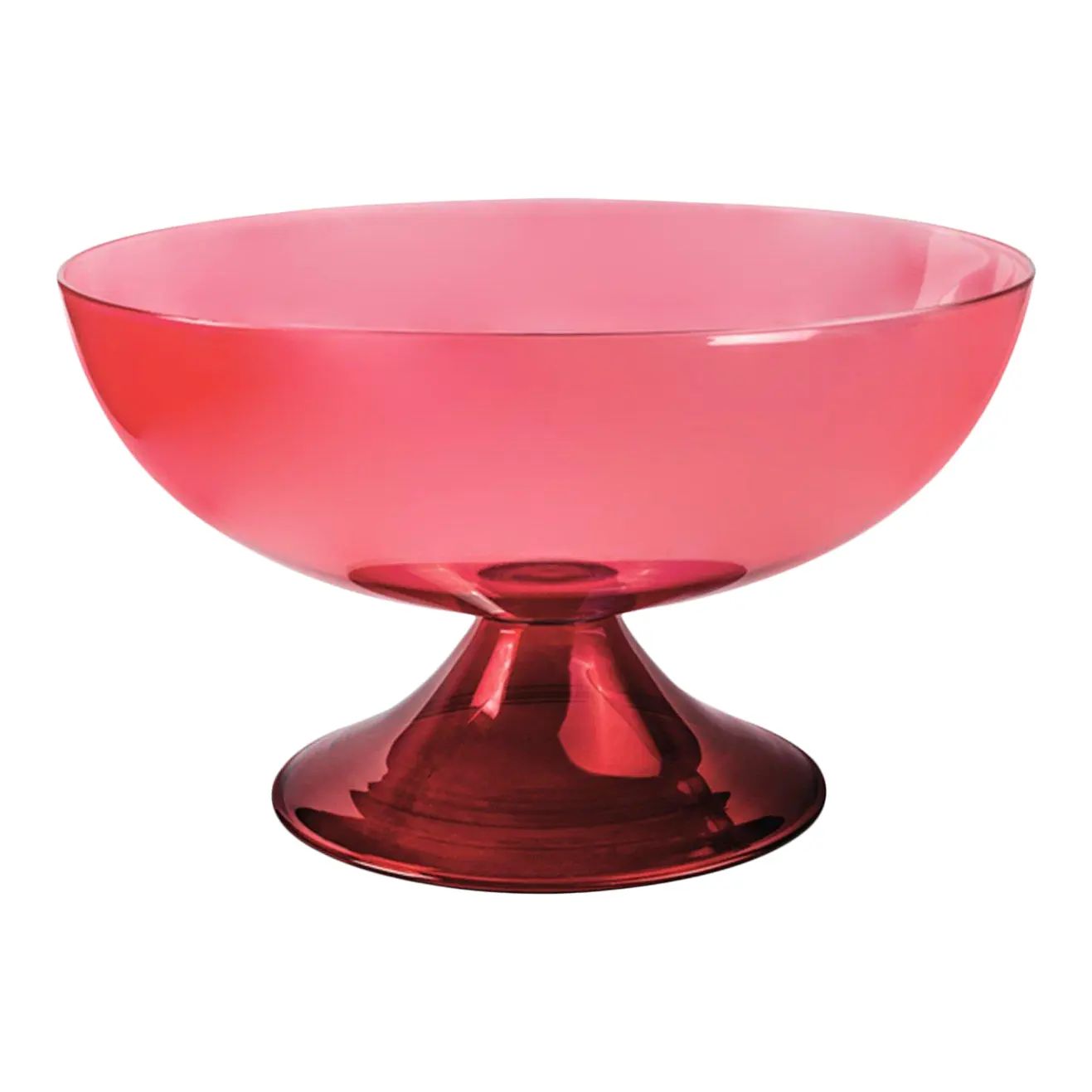 Aldo Cibic Red Blown Glass Centrepiece Cuppone | Chairish