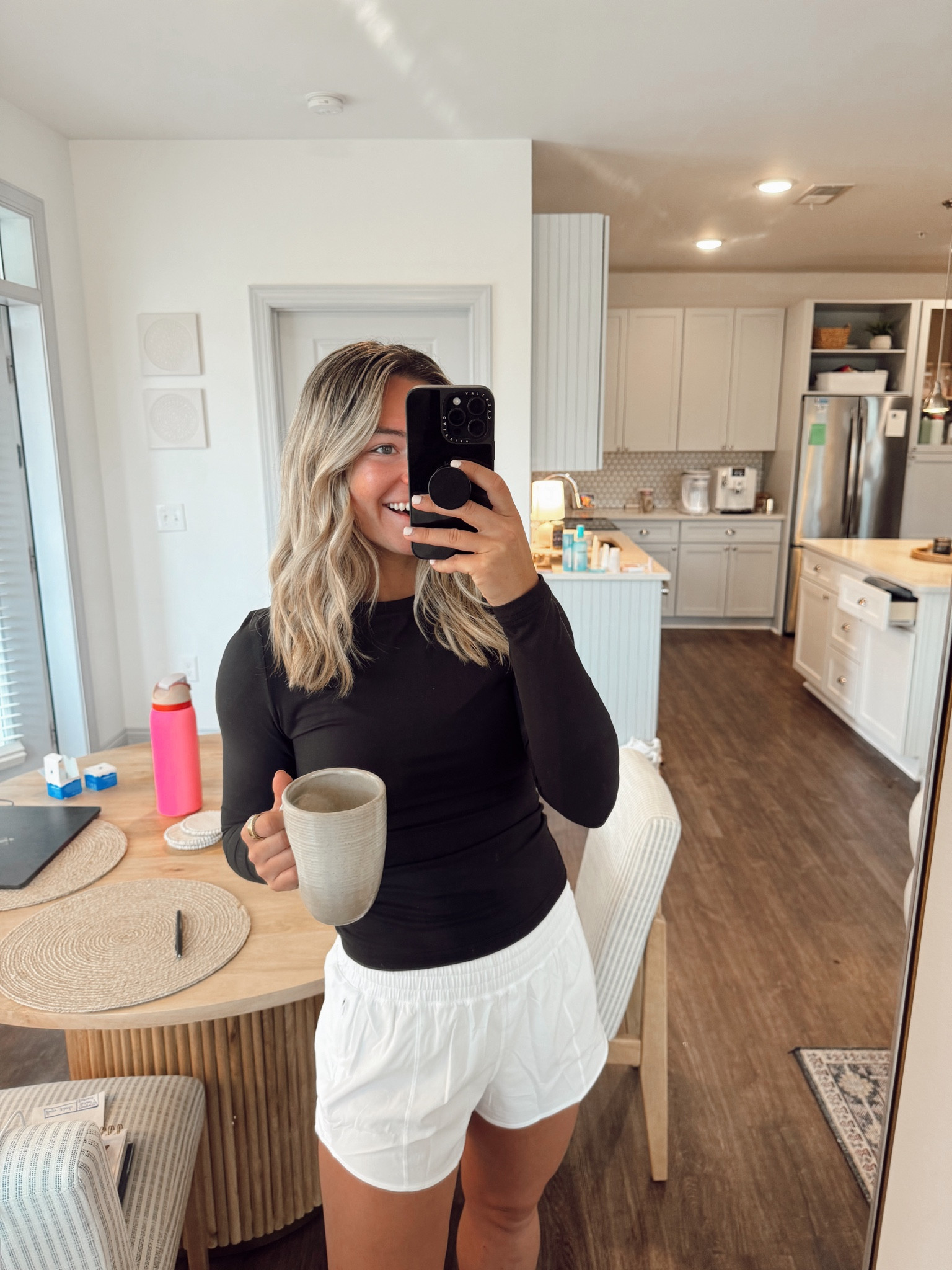 Women’s outfit!! Amazon basics!! Size M in shorts and shirt!! Neutral outfit!! #amazon 

#LTKstyletip #LTKover40 #LTKMostLoved