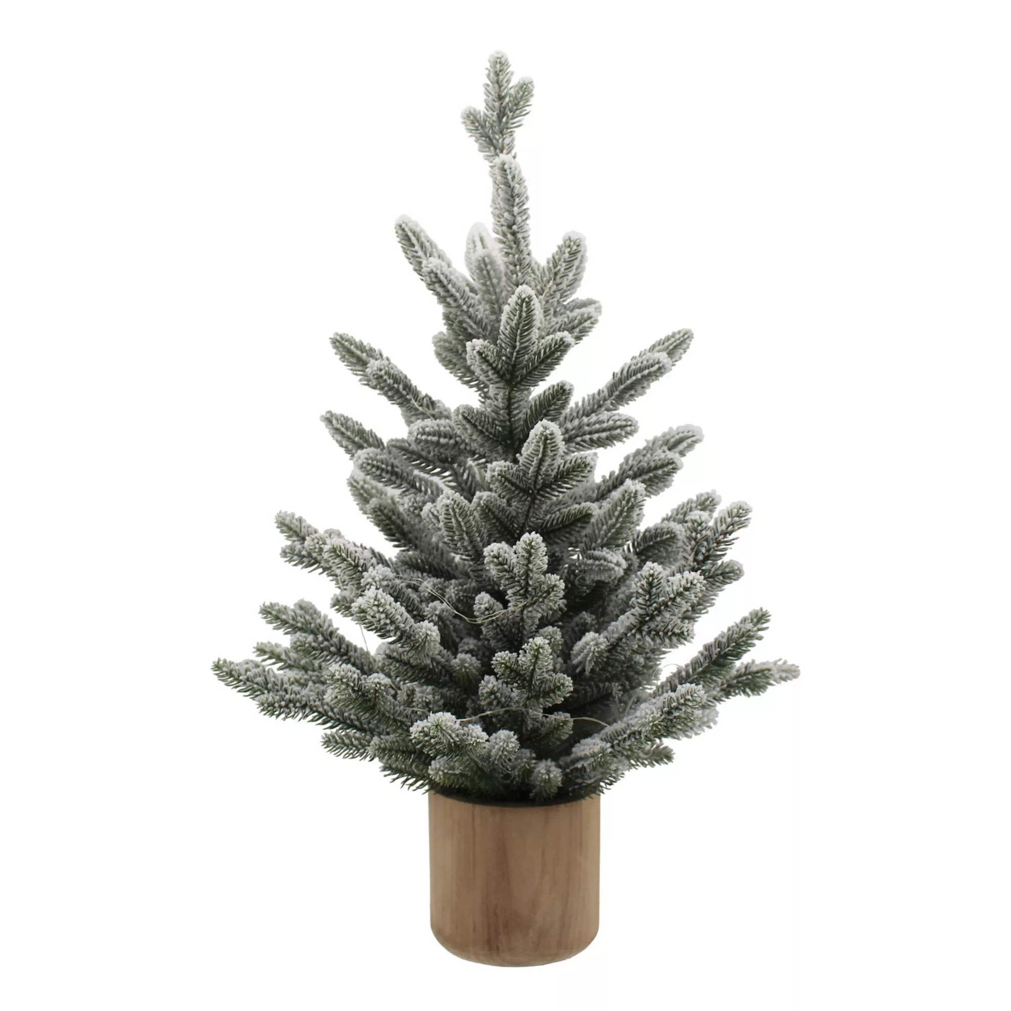 St. Nicholas Square® 26-in. LED 20-Light Snow Flocked Artificial Christmas Tree | Kohl's