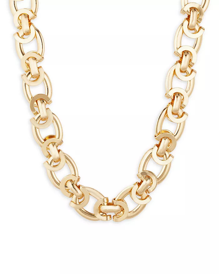 Statement Link Chain Necklace in 16K Gold Plated, 16" - 100% Exclusive | Bloomingdale's (US)