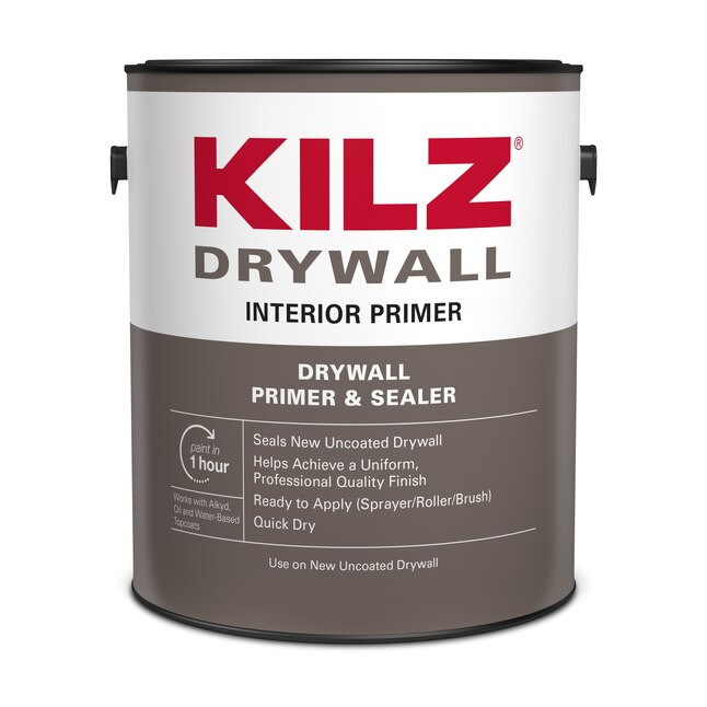 KILZ Drywall primer Interior Drywall Water-Based Wall and Ceiling Primer (Gallon) | Lowe's