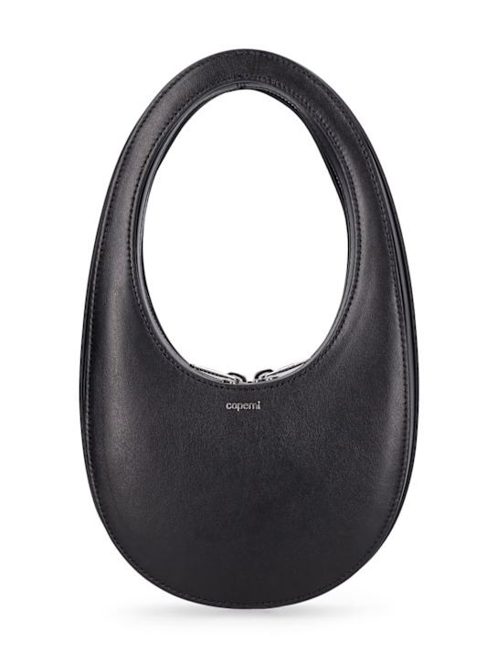 Mini Swipe leather shoulder bag | Luisaviaroma