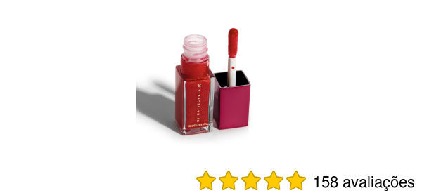 Gloss Crystal Vermelho Ágata Niina Secrets 7ml | Eudora (BR)