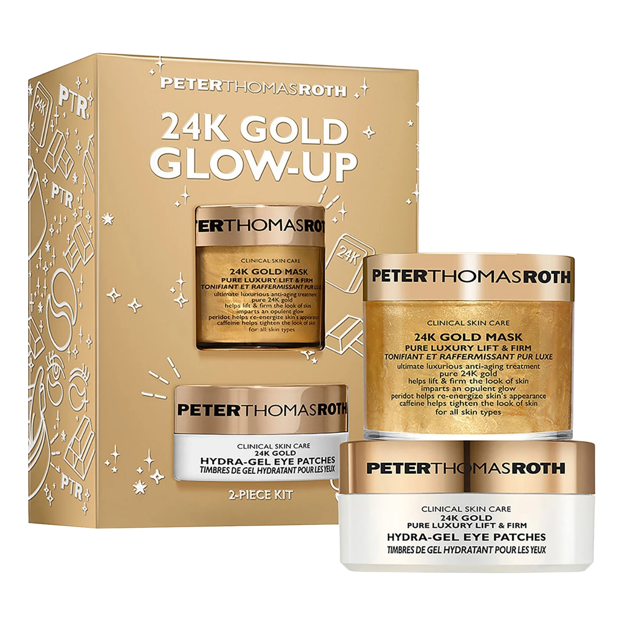 Peter Thomas Roth 24K Gold Glow-Up Gel Unisex Set | Maxaroma