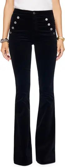 Helena Cotton Blend Velveteen Sailor Pants | Nordstrom