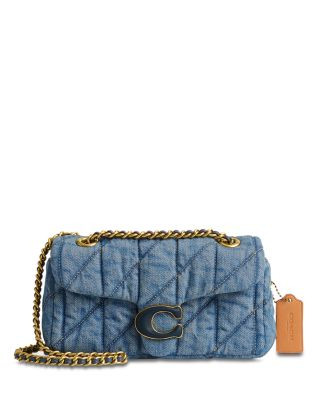 COACH Tabby 20 Quilted Denim Shoulder Bag  | Bloomingdale's Handbags | Bloomingdale's (US)