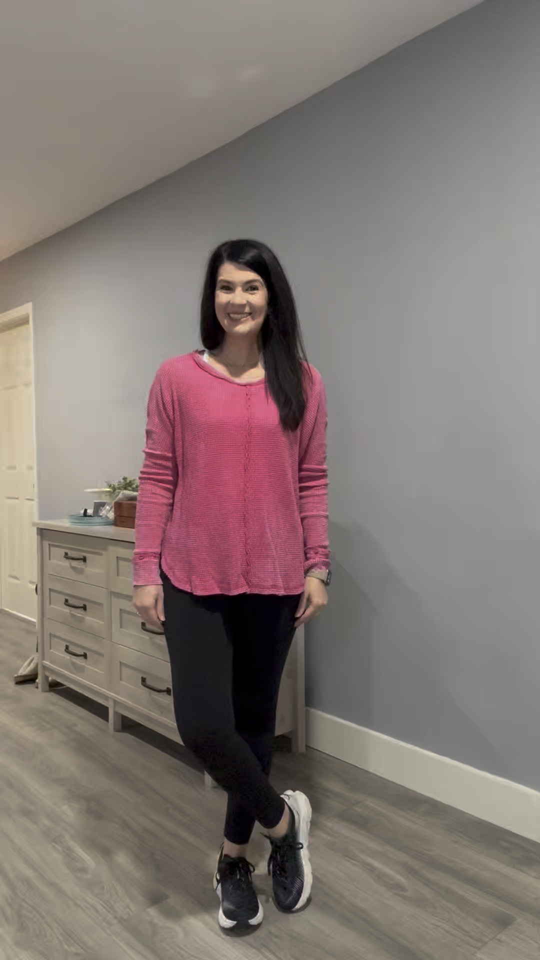 Pretty in Pink! School pickup and running errands in this casual but cute fit  

#LTKStyleTip #LTKActive #LTKOver40