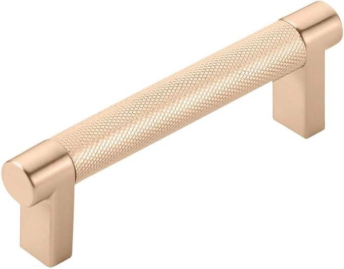 Emtek Select Knurled Cabinet Pull with Satin Copper (SCU) Stem Finish - Choice of Size - 84052.RE... | Amazon (US)