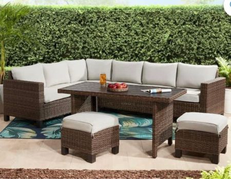 Lowest price on this patio set and it ships free. Patio sets, summer style  

#LTKHome #LTKSaleAlert #LTKSeasonal