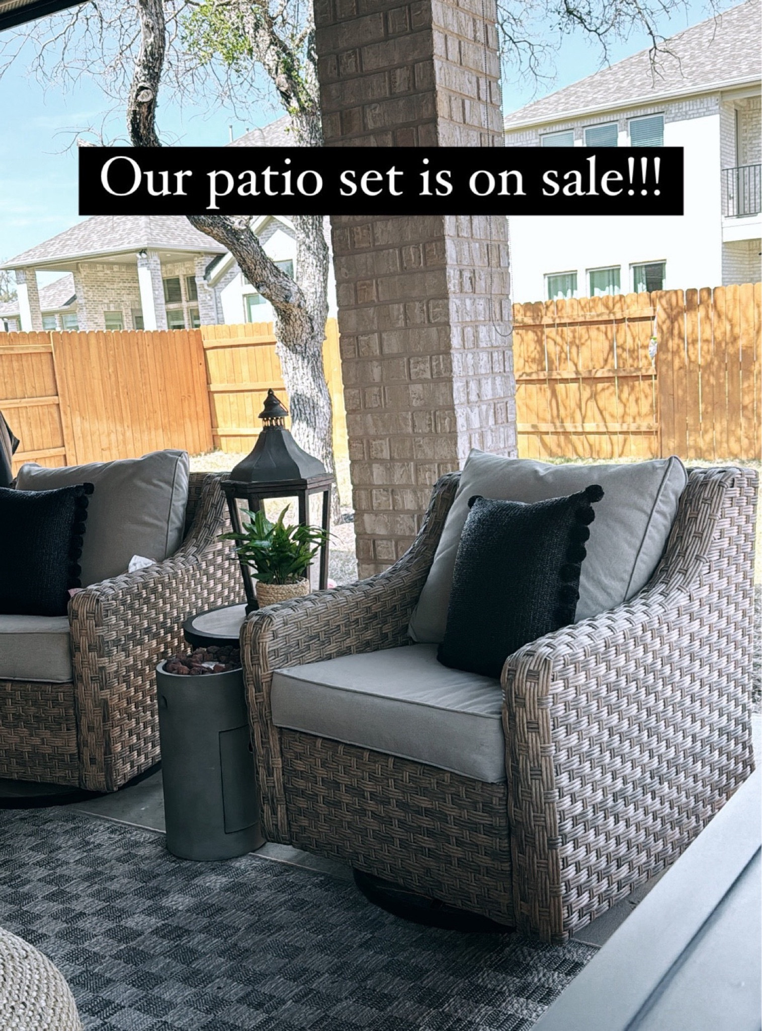 Walmart Sale!

#OutdoorFurniture #RiverOaksPatioSet 




#LTKhome #LTKSeasonal #LTKsalealert