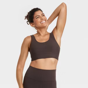 Women's Everyday Soft Medium Support Longline Sports Bra - All In Motion™ | Target