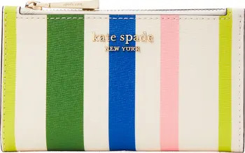 bradley breezy stripe leather bifold wallet | Nordstrom